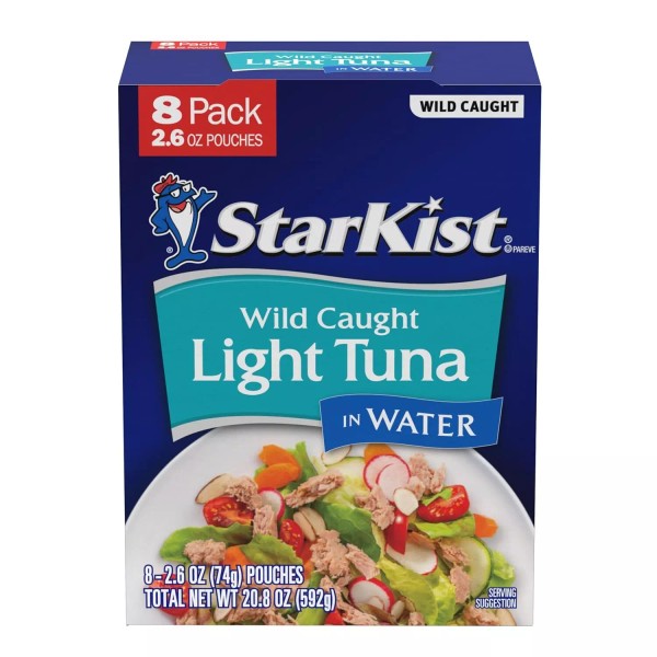 StarKist Chunk Light Tuna in Water - 2.6 oz Pouch