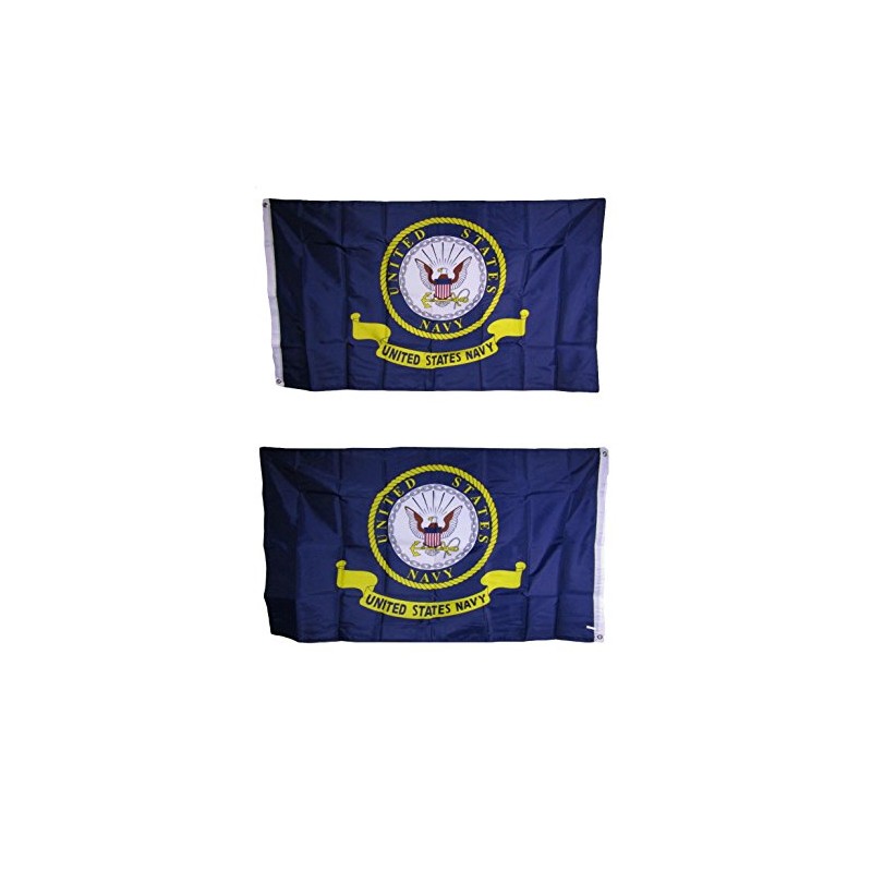 AES 3x5 U.S. Navy Emblem Heavy Duty Polyester Nylon 200D