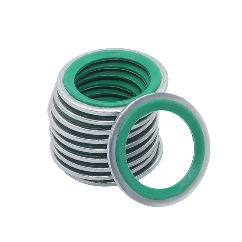 Air Conditioning Compressor Port Seal Washer Kit A/C Gasket Assortment