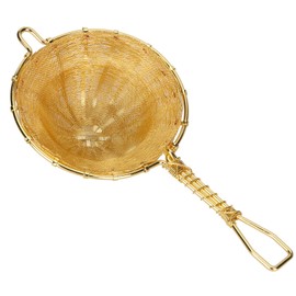 Tea Infuser Strainer Pure Copper Reusable Loose Leaf Teapot Filter Home Office