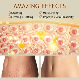 B Flat Belly Firming Cream, Cellulite Belly Creams, Skin Tightening Cream for Cellulite for Stomach Mark & Thighs & Butt, Moisturizing Lifting Body Lotion for Women and Men- 3.38 Fl OzF（1Pack)