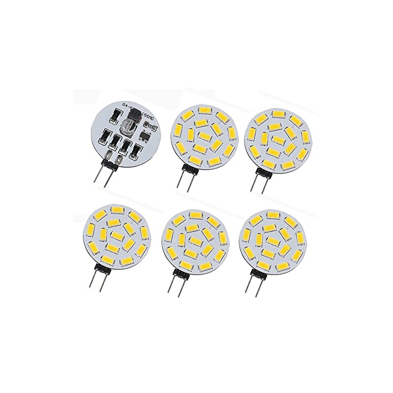ShuoHui G4 LED 12V 24V Dimmable, 3.5W 350 Lumen 15