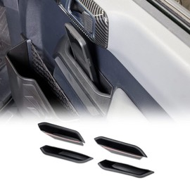 IAG I-Line Front & Rear Door Handle Insert Pockets (2 Pair) for Ford Bronco 2021+ 4 Door (Not Sport)