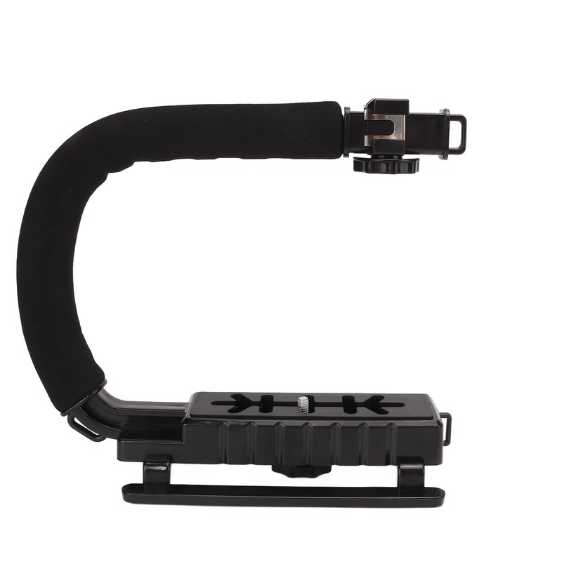 PULUZ U C Shape Video Action Stabilizing Handle Grip ABS