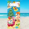 HOWAF Christmas July Door Cover, July Christmas Door Banner Party