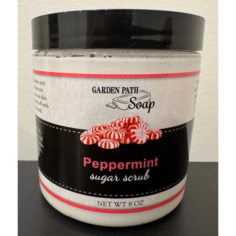 Garden Path Soap PEPPERMINT SUGAR SCRUB - Cooling & Revitalizing