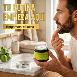 2PCS Crema de Belleza, Crema para el Cuidado de la Barba Masculina