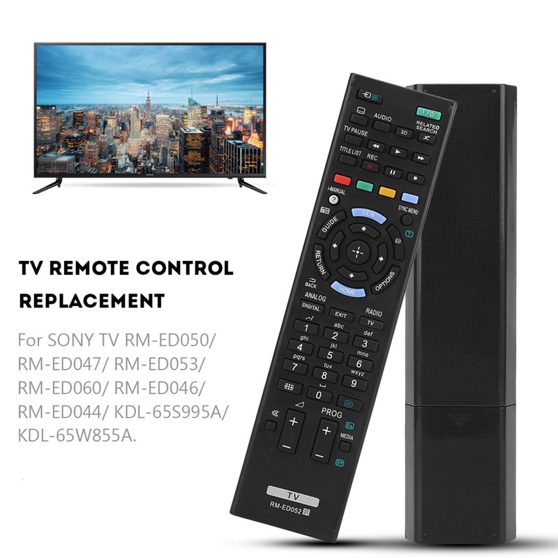 Garsent Replacement TV Remote Control for TV RM-ED052 / RM-ED050