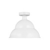 Generation Lighting 1-Light Barn Light Outdoor Ceiling Lamp White 7836701-15,