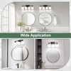Black Bathroom Lights Over Mirror, Anti-rust Vanity Light Fixture for