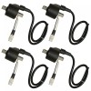 Caltric Set of 4 Ignition Coils for Arctic Cat M8 M 8 EFI 2007-2011