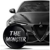SkinoEu Compatible with Alfa Romeo Front Bonnet Badge Rear Boot