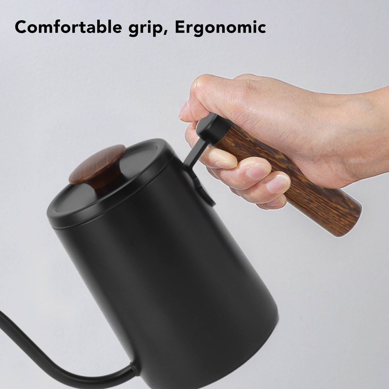 Pour Over Coffee Kettle 304 Stainless Steel Gooseneck Narrow Spout