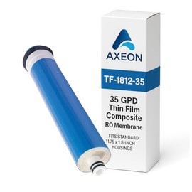 Axeon TF-1812 RO Membrane – Thin Film Composite TFC High Rejection Reverse Osmosis Element (35 GPD)