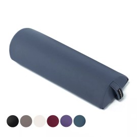 DR.LOMILOMI Large Half-round Massage Spa Table Bolster Pillow 622 - Queen blue