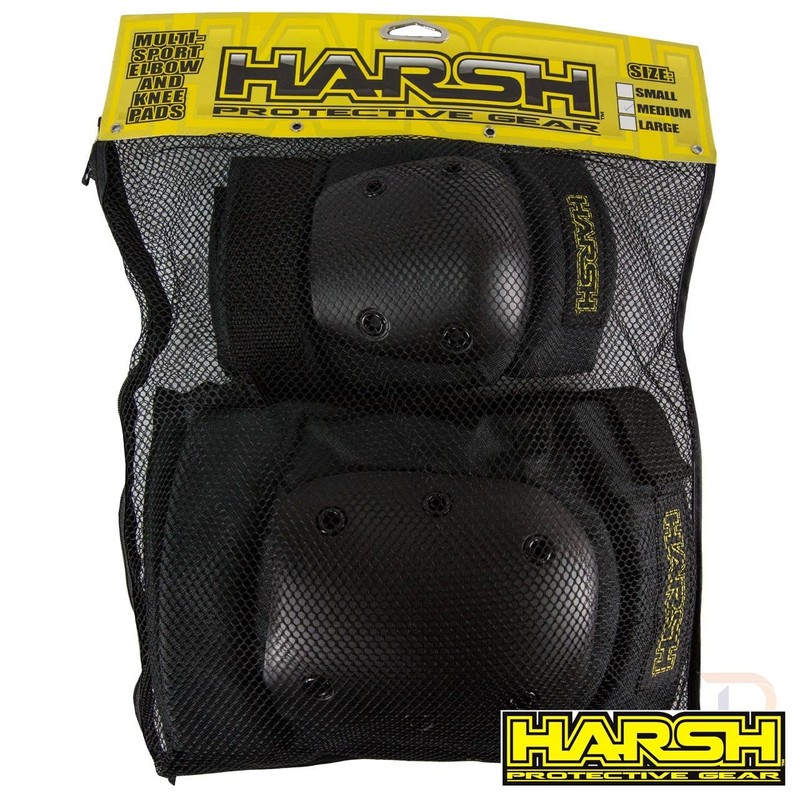Harsh PRO PARK Knee & Elbow Combo Protection (LARGE)