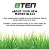8TEN LawnRAZOR Blade Kit for Honda HRN216 VKA PKA VLA