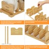 Asufarich Pots and Pans Organizer Under Cabinet, Cutting Board/Baking Sheets