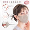 [シシベラスポーツ] 『2026改良モデル』 マスク 立体 不織布 56枚 3D バイカラー 立体マスク 花粉対策