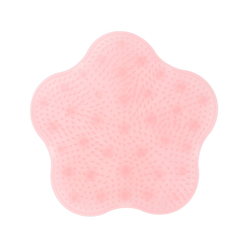 3PCS Shower Foot and Back Scrubber Silicone Wall Mounted Bath