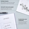 ARTEZA Dotted Bullet Journal Notebook Pack, 15.2 x 20.3 cm,