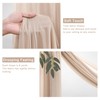 Wedding Arch Draping Fabric, 1 Panel 28" x 19Ft Deep
