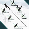 Beedove Ultralight Aluminum Trekking Poles, Hiking Poles with Anti-Shock and