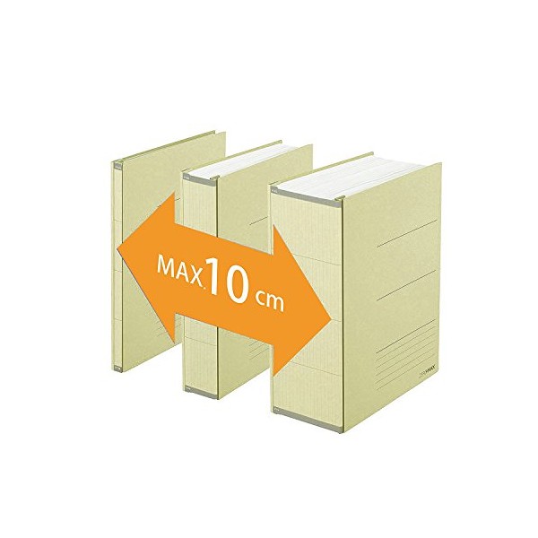PLUS Japan, Zero Max Expandable File in Beige, 1er Pack (1x 1 File)