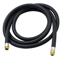 Sachiel 3/4 Inch (20mm) ID US NPT Thread Fuel Line Hose 14FT NBR Rubber Fuel Transfer Hose High Pressure 300PSI for Gasoline, Biodiesel, Diesel, Kerosene