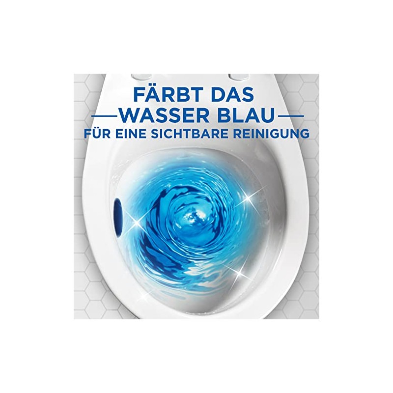 WC-Ente Aqua Blue Einh√§nger, WC-Duftsp√ºler, Marine Duft, Blausp√ºler, (1x36g)