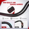 Nilight Wiring Harness Kit Nylon 16 AWG 2 Leads 12