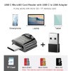 Micro SD Card Reader, USB C TF Card Reader, USB