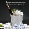 Julep Cup Stainless Steel Elegant Retro High Stability Beaded Mint