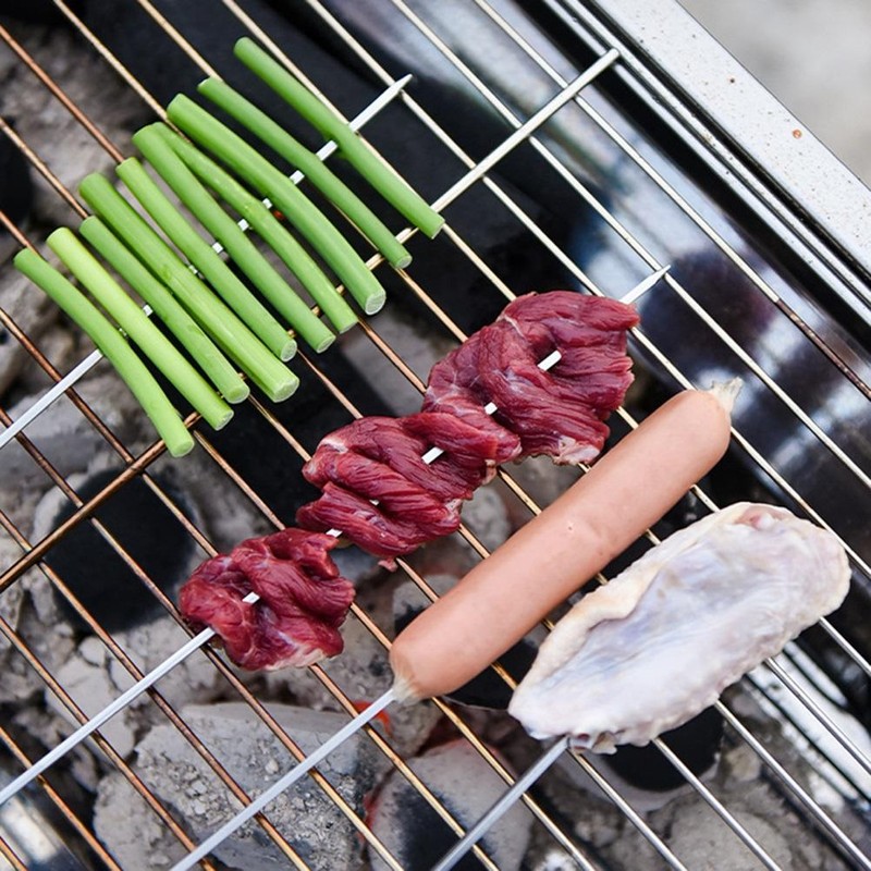 16Pcs Grilling Accessories Barbecue Grill Tools Set Stainless Steel Grilling