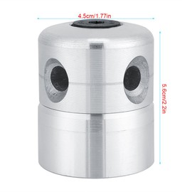 Trimmer Head,Universal Aluminium Trimmer Brush Cutter Bump Feed Spool Head with Strimmer Line Set Petrol Strimmer Replacement Head