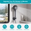 5-Mode High Pressure RV Handheld Shower Head with Filter