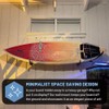 Hang 11 Surfboard Wall Mount - Stylish Wooden Rack for