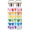 Primitives by Kathy Insulated Bottle - Hearts