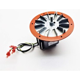 Breckwell, Enviro, Vista-Flame, Pellet Stove Exhaust Combustion Blower Motor Assembly 6" Mounting Hub # A-E-027, EF-161A
