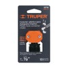 Truper REM-1/2, Conector plástico, macho 1/2"