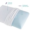 Sleep Innovations Classic Memory Foam Pillow, Standard Size, Head and