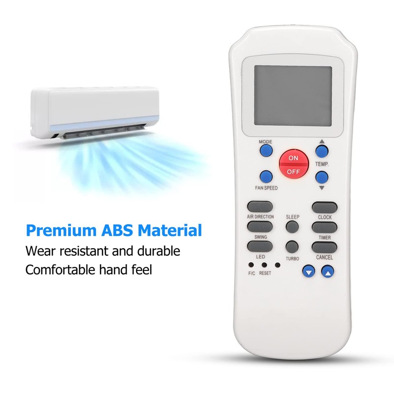 R14A/CE AC Remote, Air Conditioner Remote Control Replacement for Carrier