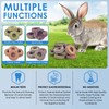 Bissap 16PCS Rabbit Chew Toys, 100% Natural Mixed Timothy Hay