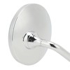 Universal Rear View Mirror 3.4in Wide Vision Handlebar Rear View