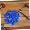 Sosoport 20pcs Trampoline Enclosure Net Pole Tube Covers Plastic End