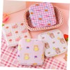 Ipetboom 4Pcs Cute Animal Portable Tampon Holder Set Multi-Function Sanitary