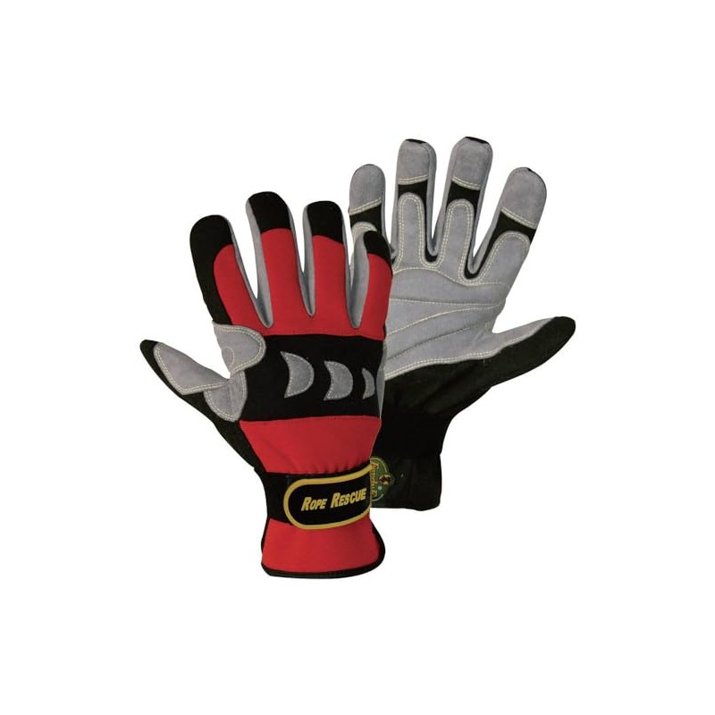 FerdyF. Rope Rescue 1977-9 Clarino-Kunstleder Montagehandschuh Groeße (Handschuhe): 9, L
