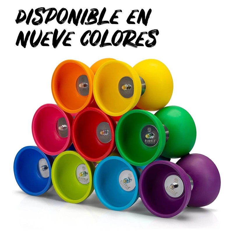 Diabolo Freizeitsport Juggling Set Basic (Orange) - Diabolo with Aluminium