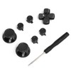 Game Controller Aluminum Alloy Buttons Thumb Stick Set Replacement Parts