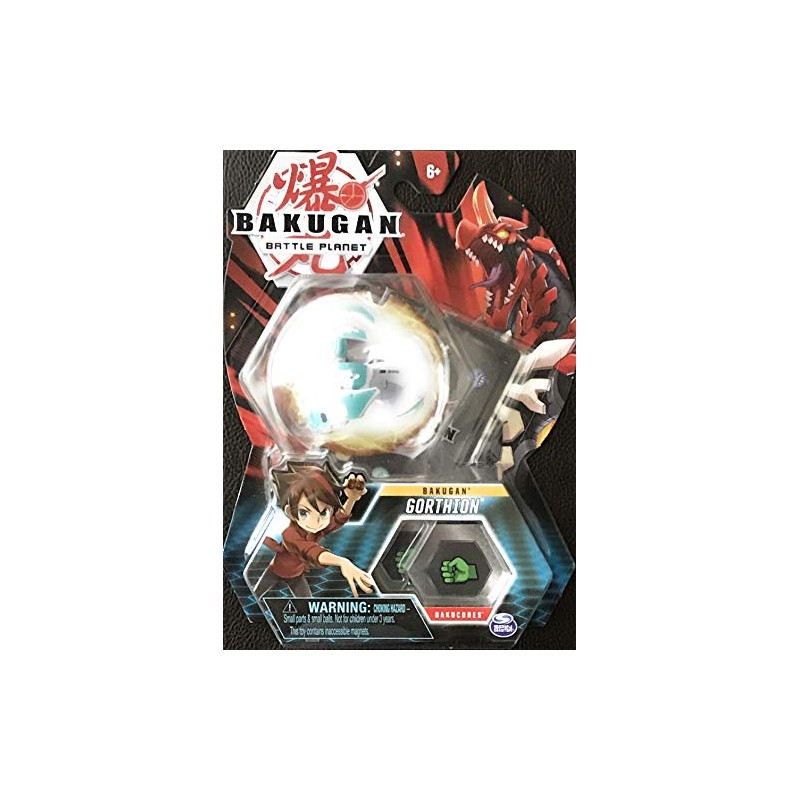 Bakugan, Gorthion, 2-inch Tall Collectible Transforming Creature, for Ages 6